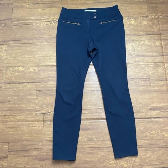 Veronica Beard Metro Cropped Kick Flare Pant in Dark Navy Women Size 6‎ - Picture 3 of 11